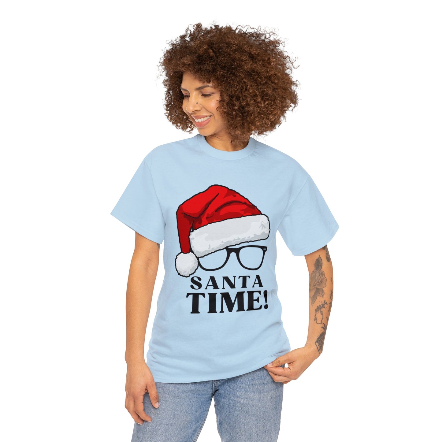 Santa Time Classy Cotton Tee