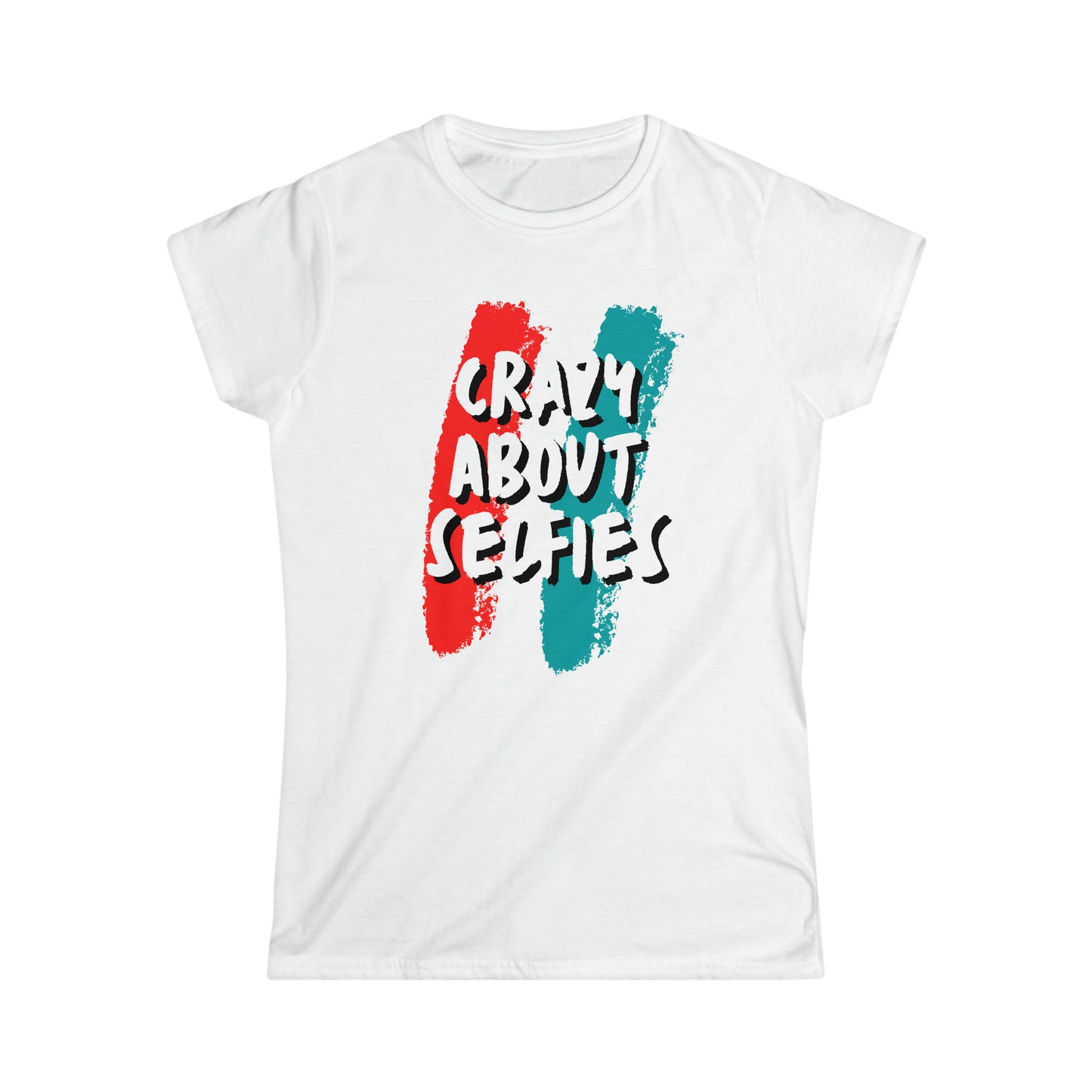 Crazy About Selfies Women's Softstyle Tee