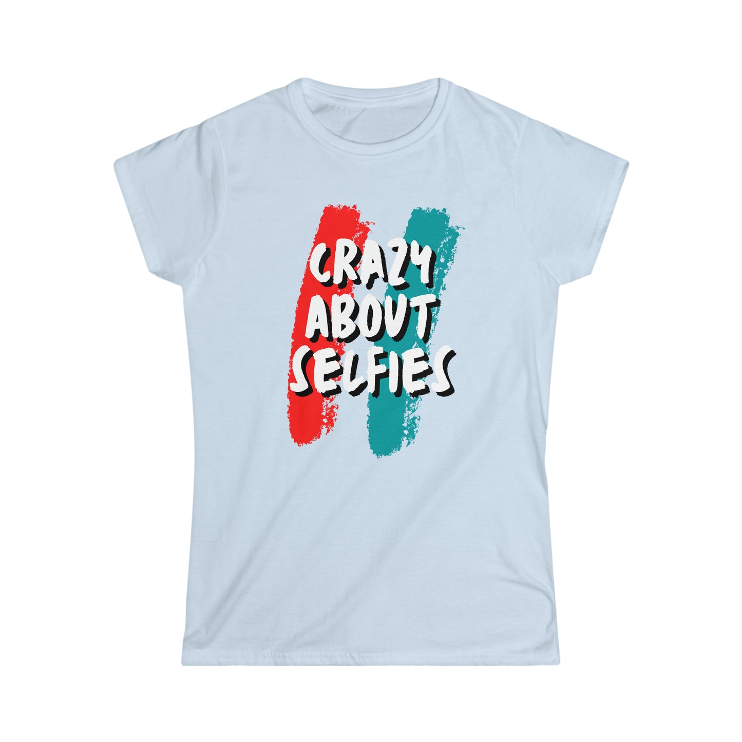 Crazy About Selfies Women's Softstyle Tee