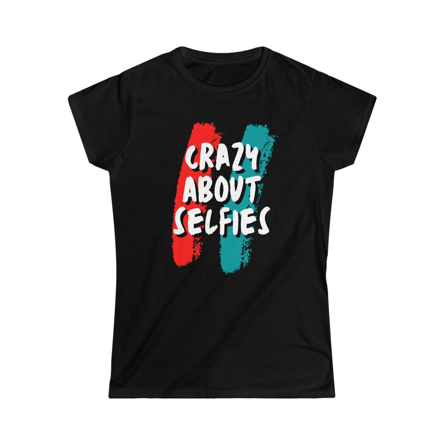 Crazy About Selfies Women's Softstyle Tee