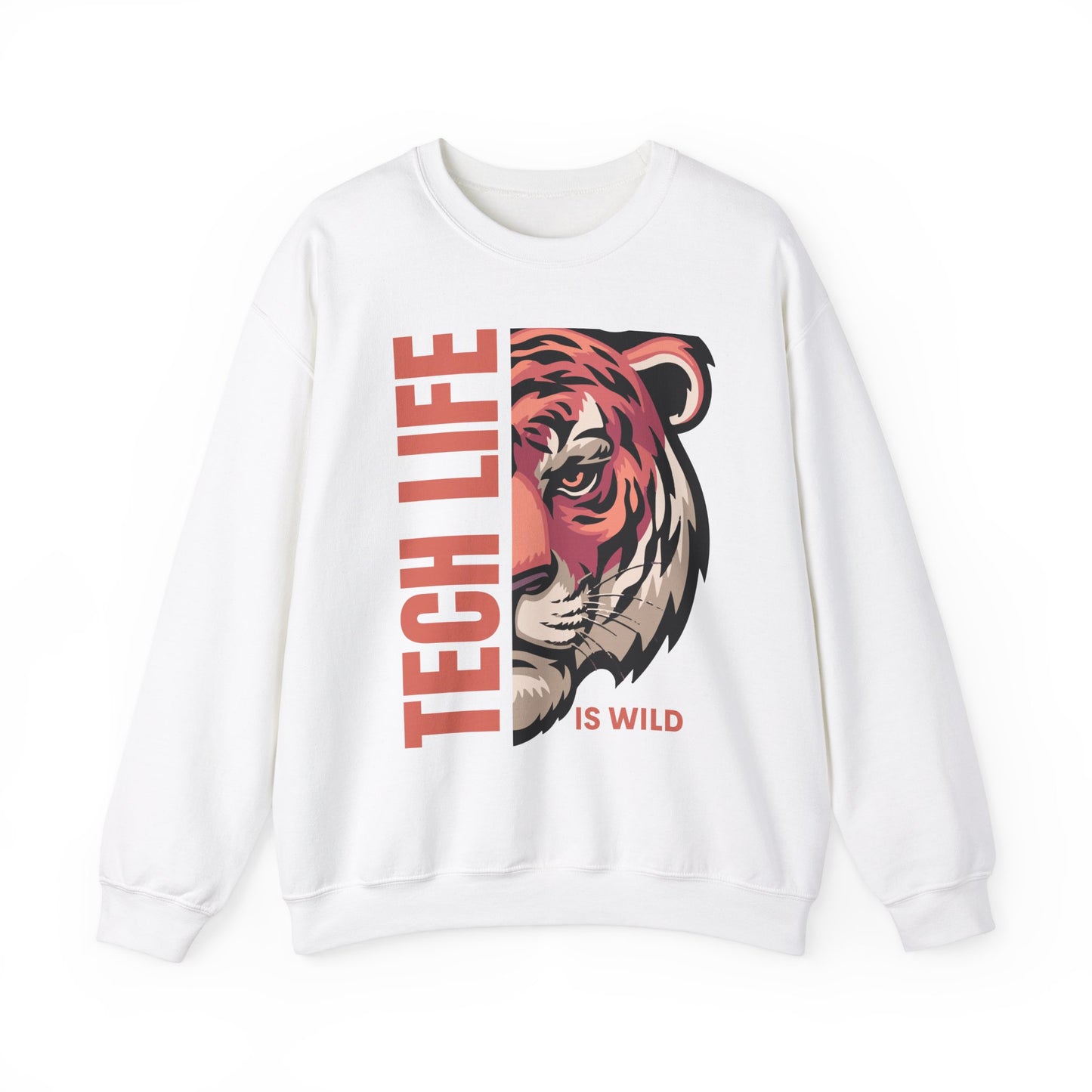 Tech Life is Wild Crewneck Sweatshirt