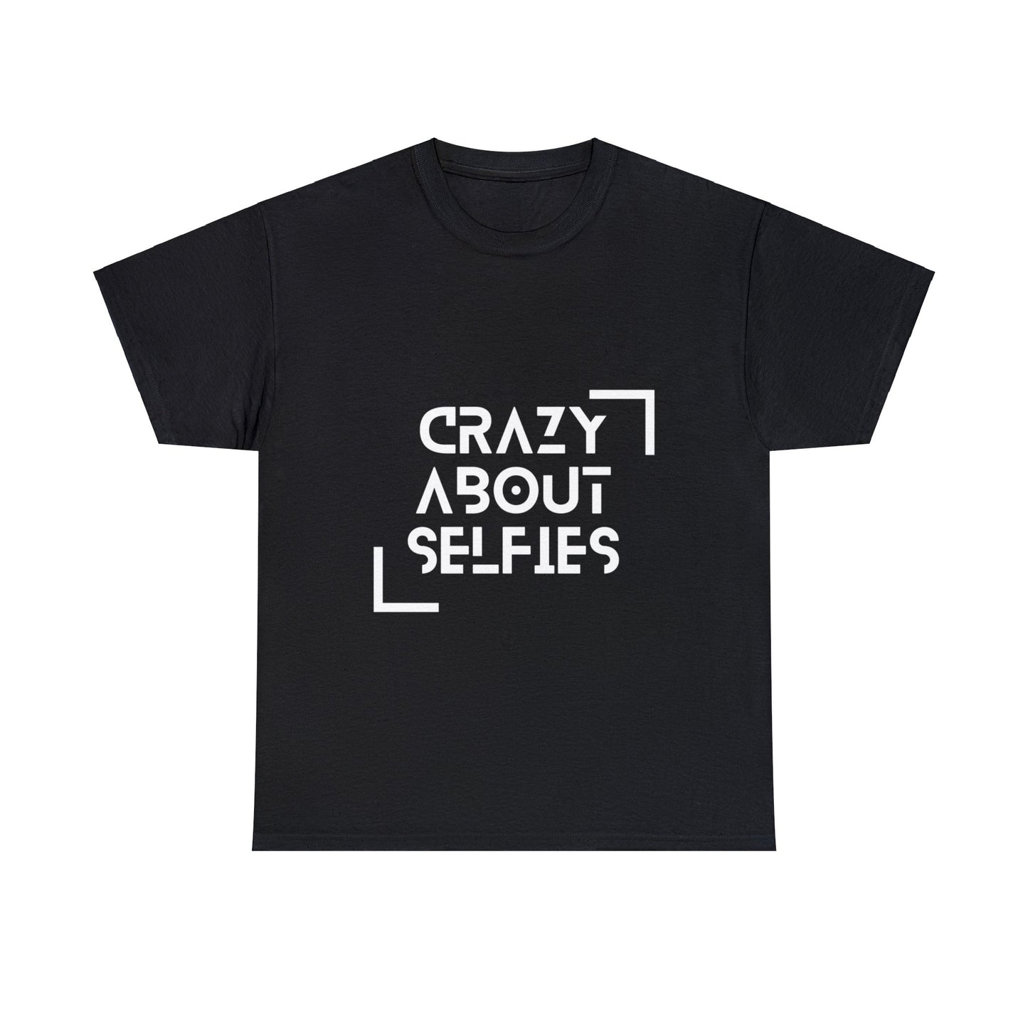 Crazy About Selfies Heavy Cotton Tee