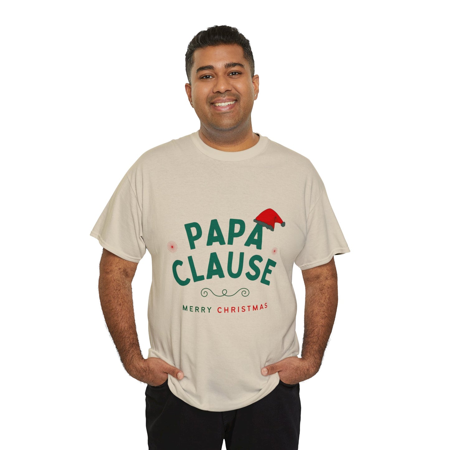 Papa Clause Unique Cotton Tee