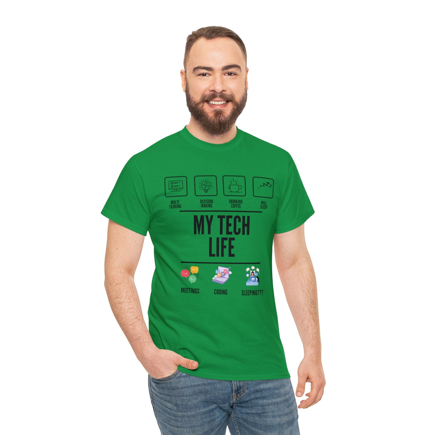 My Tech Life Cotton Tee