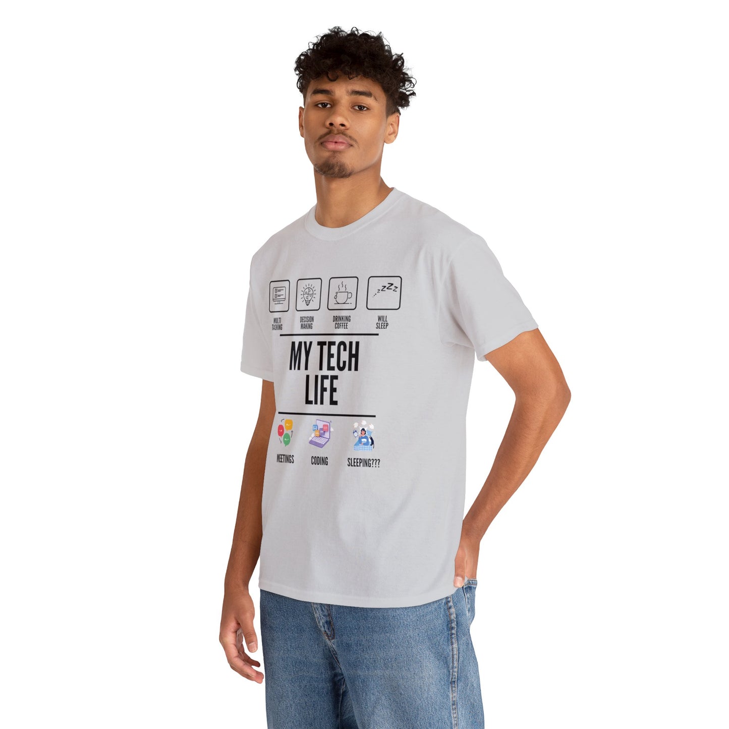 My Tech Life Cotton Tee