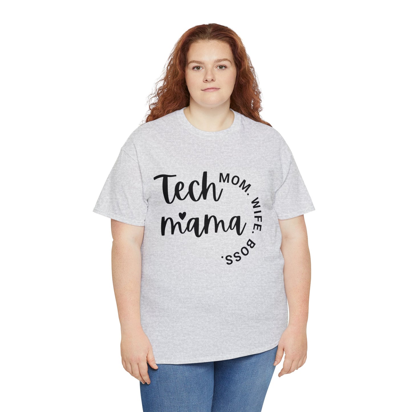 Tech Mama Boss Wife Cotton Tee