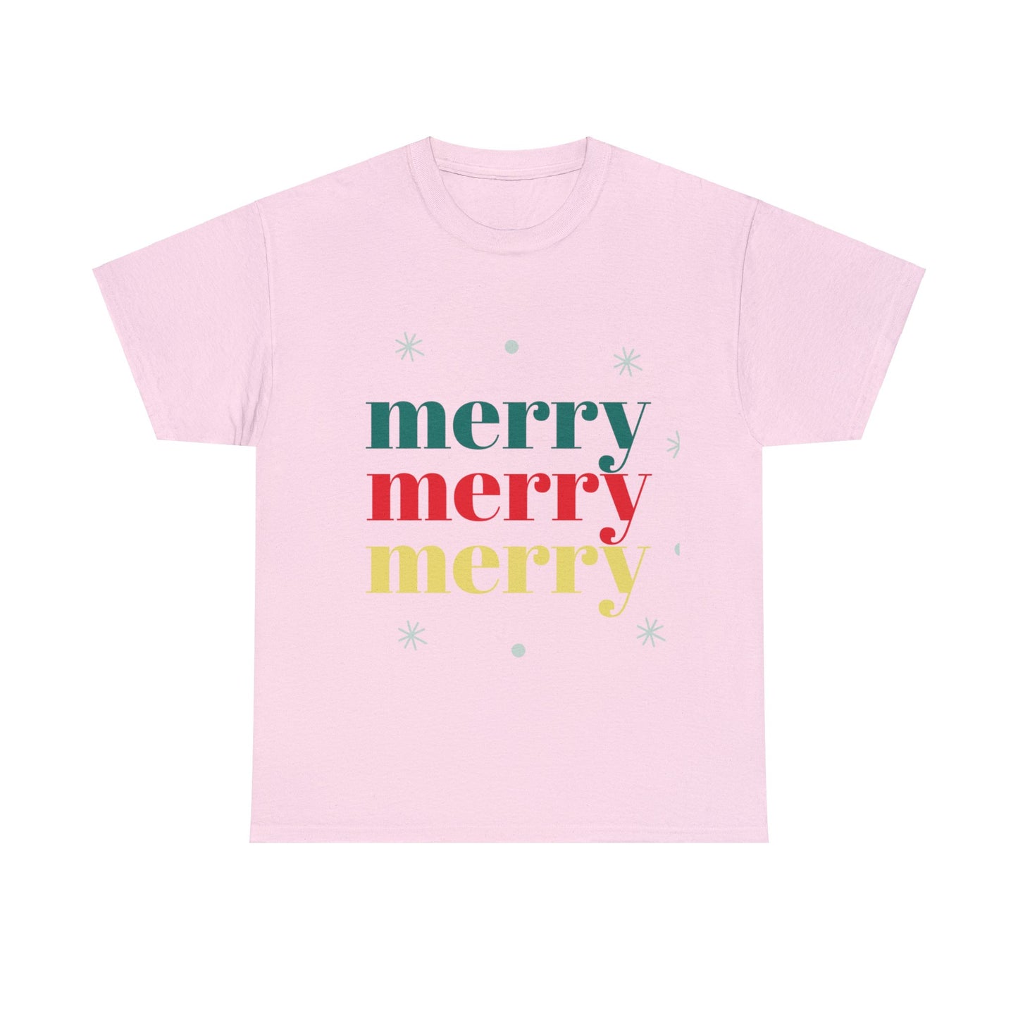 Merry Merry Christmas Cotton Tee