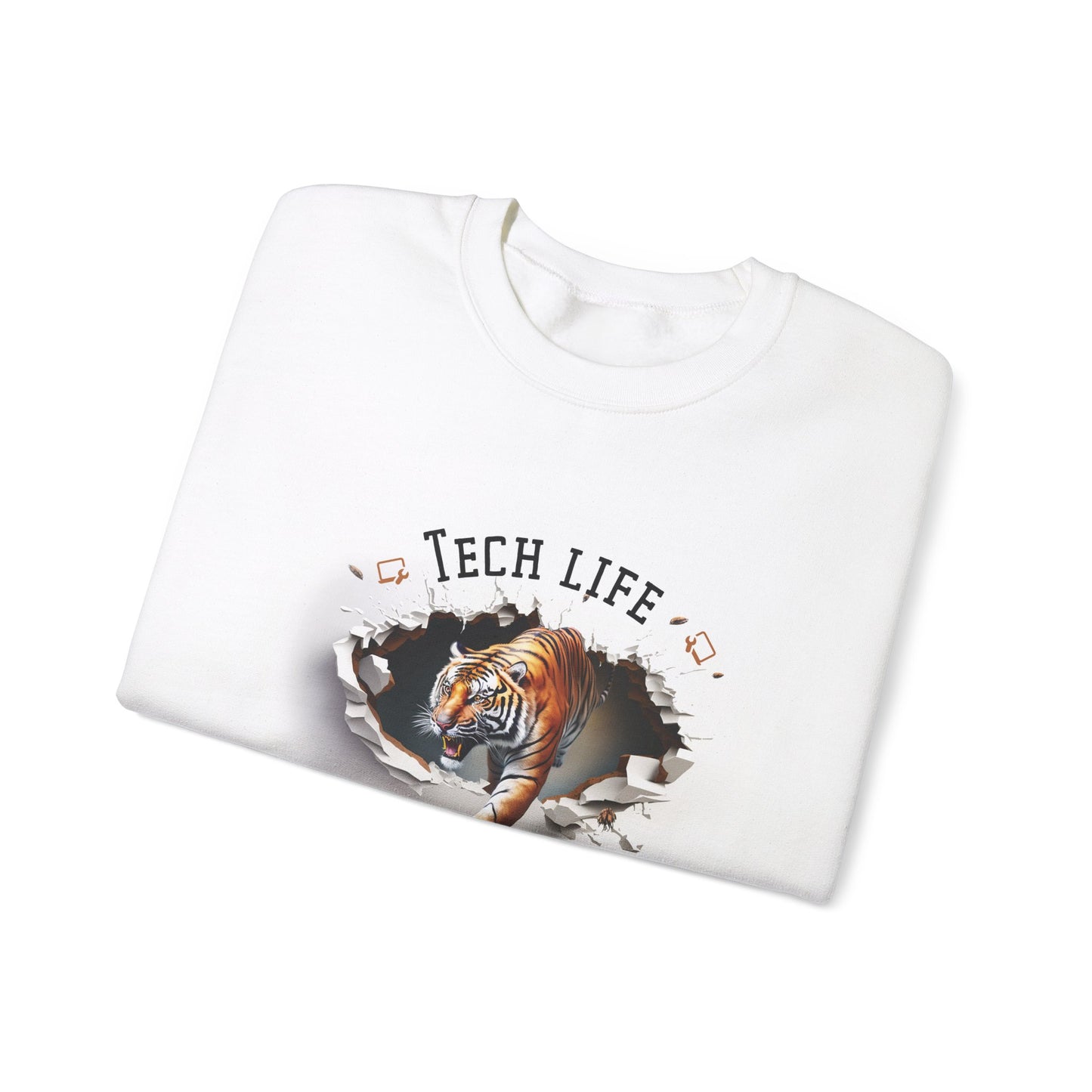 Tech Life Wild West Crewneck Sweatshirt