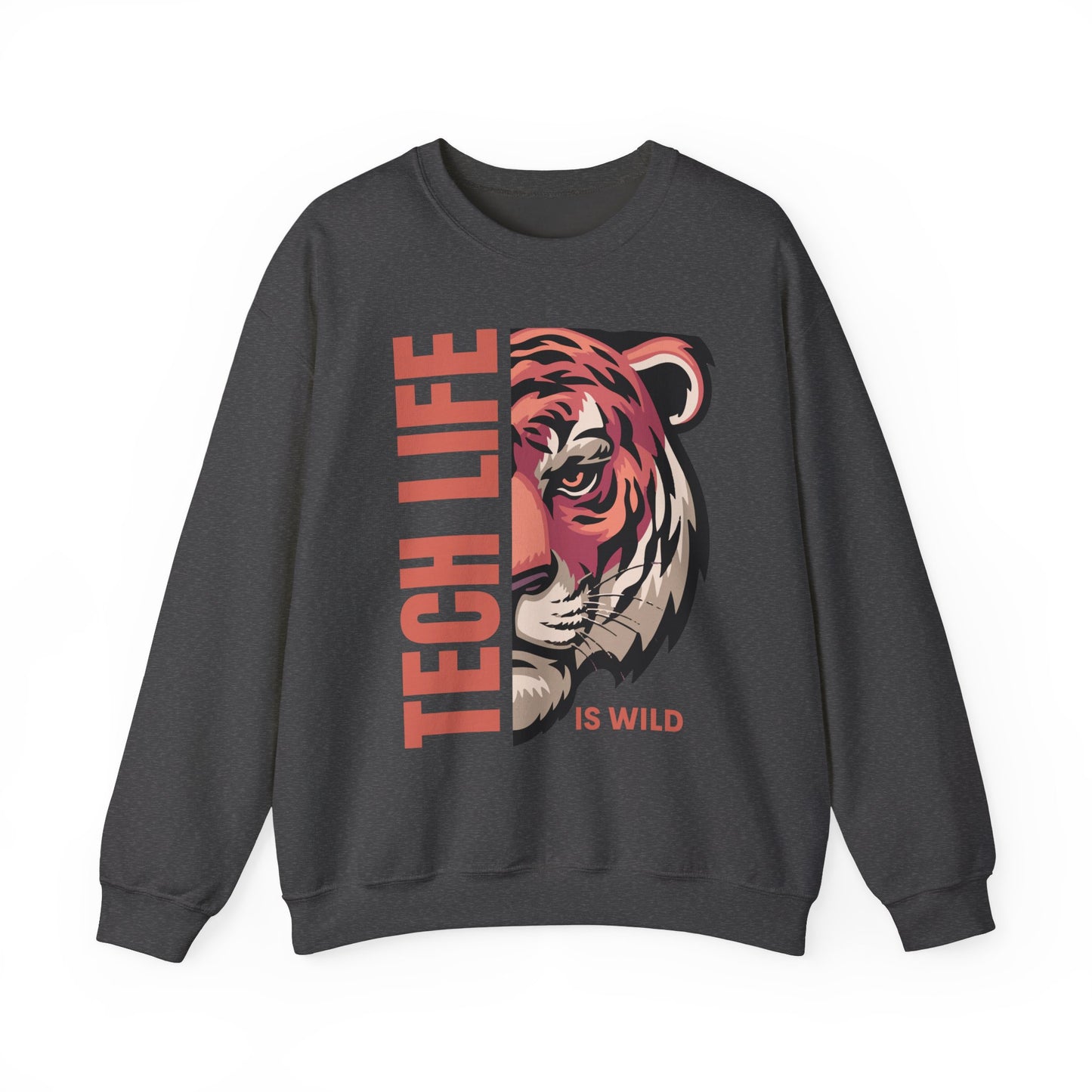 Tech Life is Wild Crewneck Sweatshirt