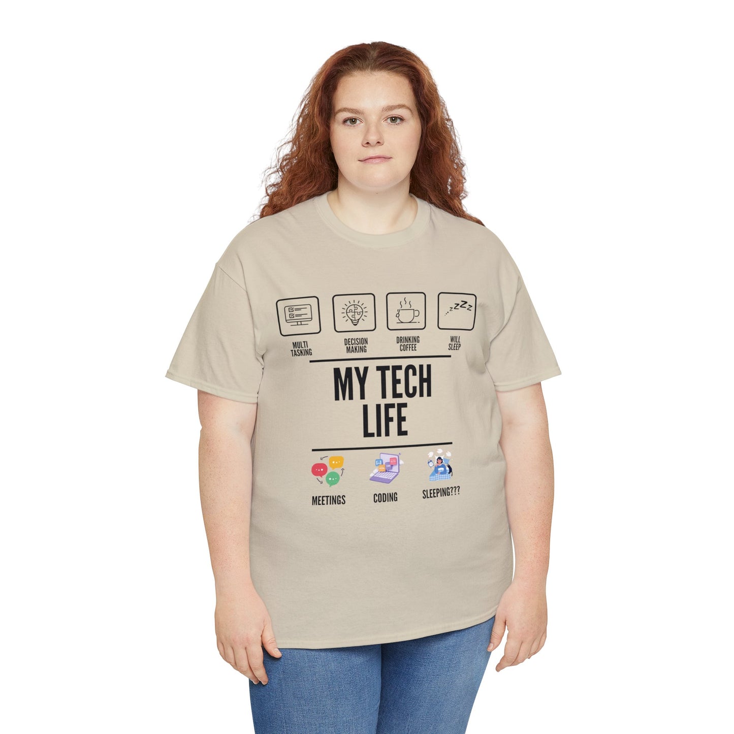 My Tech Life Cotton Tee