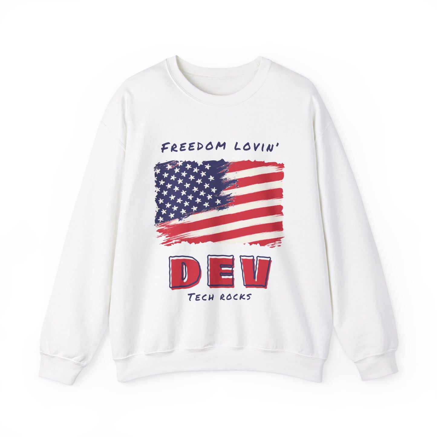 Freedom Loving Dev Crewneck Sweatshirt