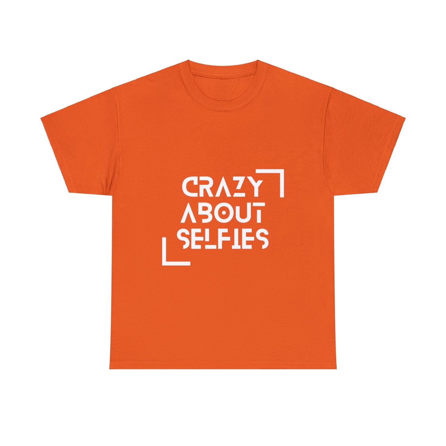 Crazy About Selfies Heavy Cotton Tee