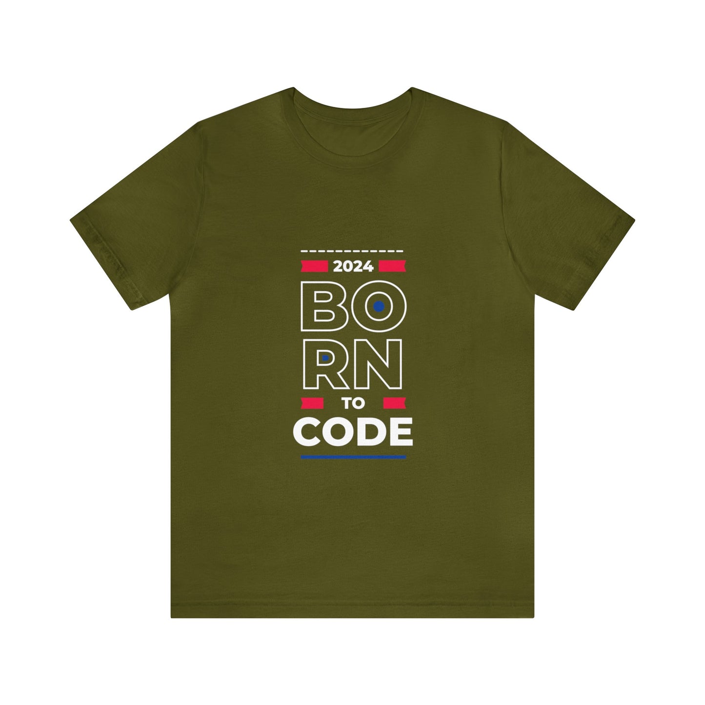 Born to Code Jersey Short Sleeve Tee