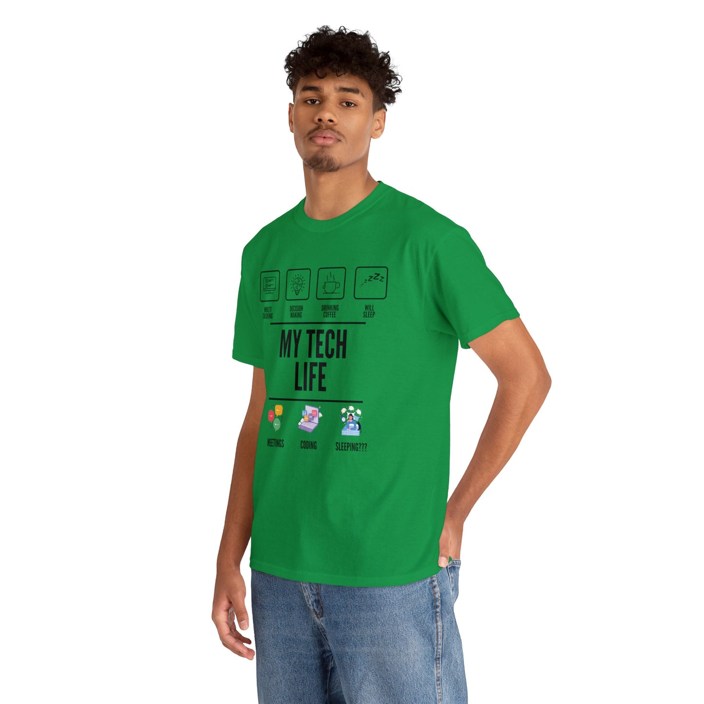 My Tech Life Cotton Tee