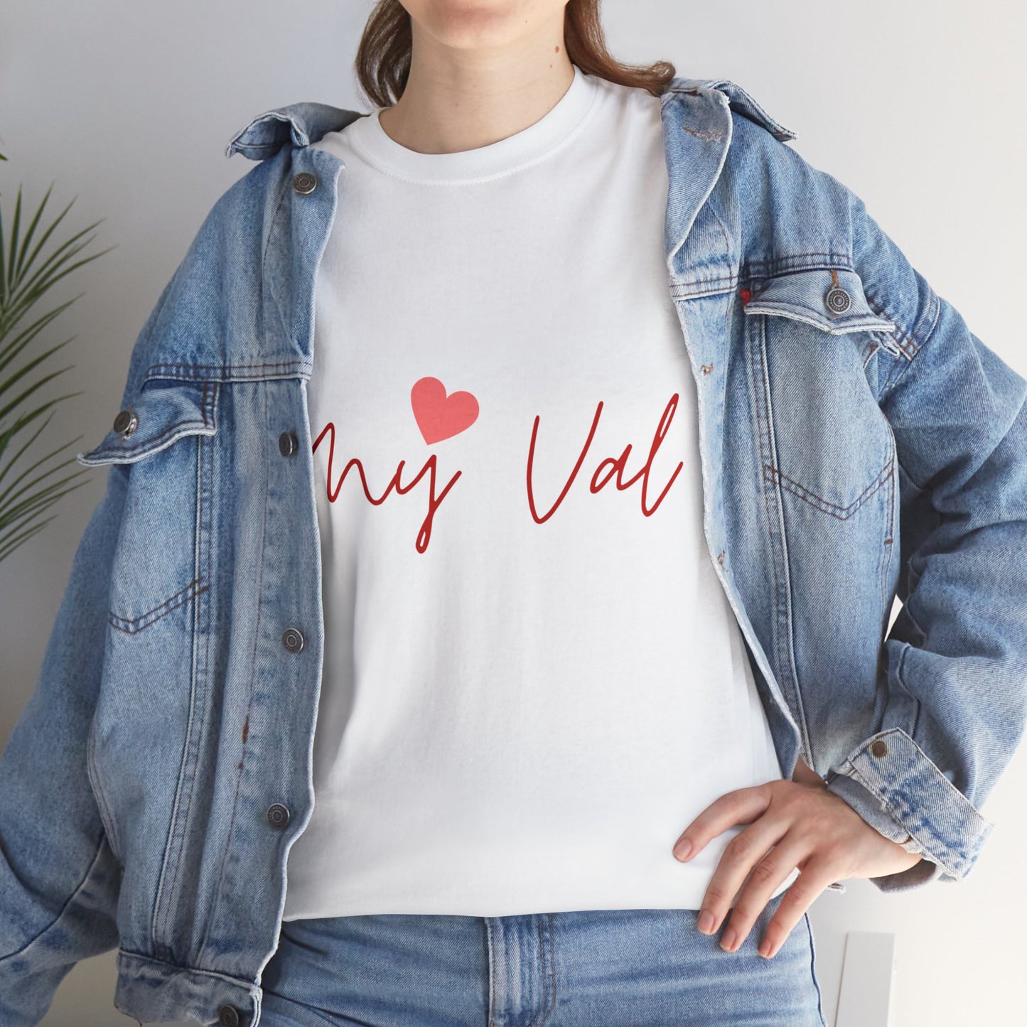 Valentine's Day My Val Cotton Tee