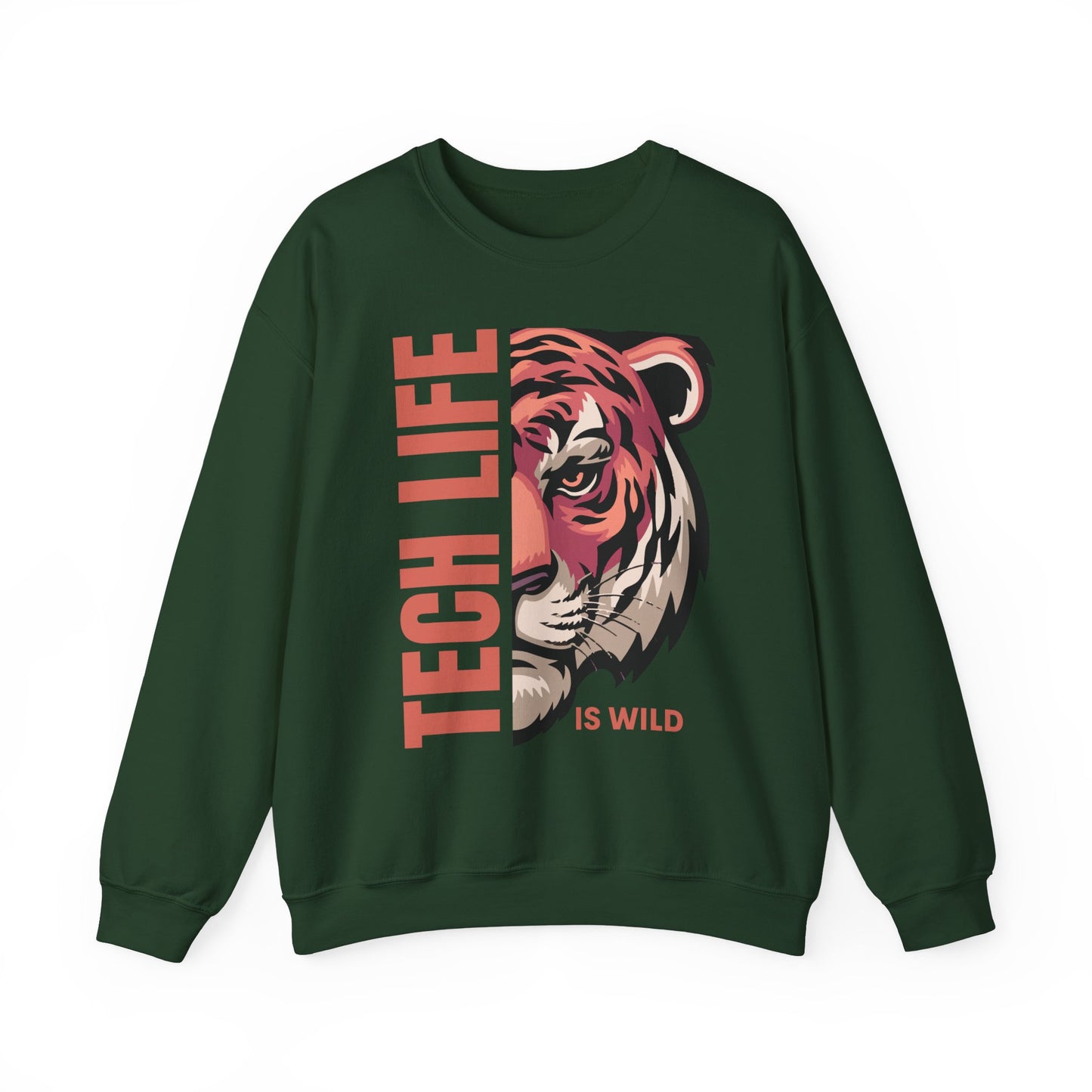 Tech Life is Wild Crewneck Sweatshirt