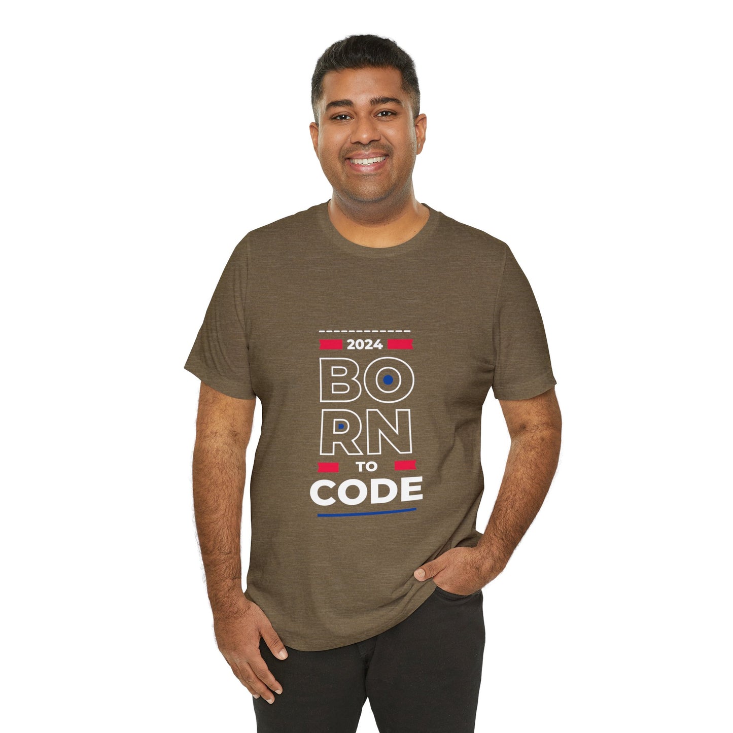 Born to Code Jersey Short Sleeve Tee