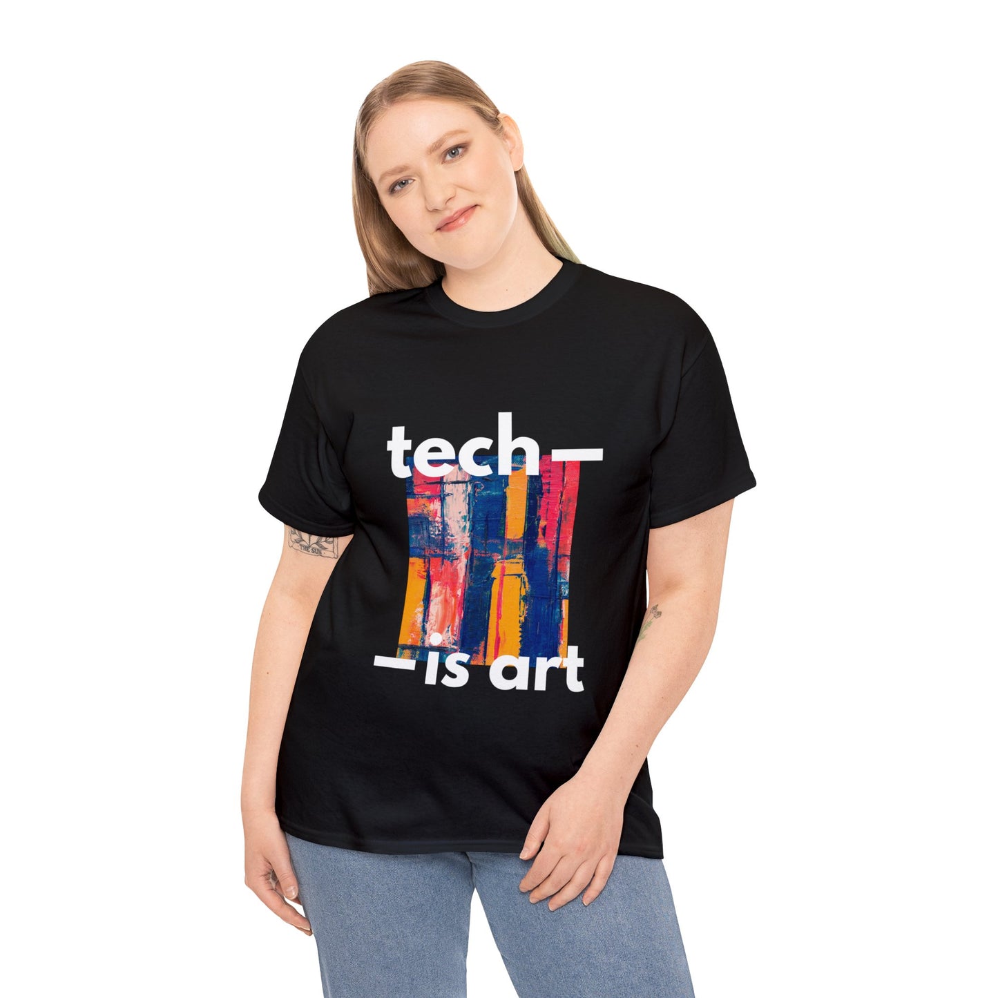 Tech is Art Cotton Tee