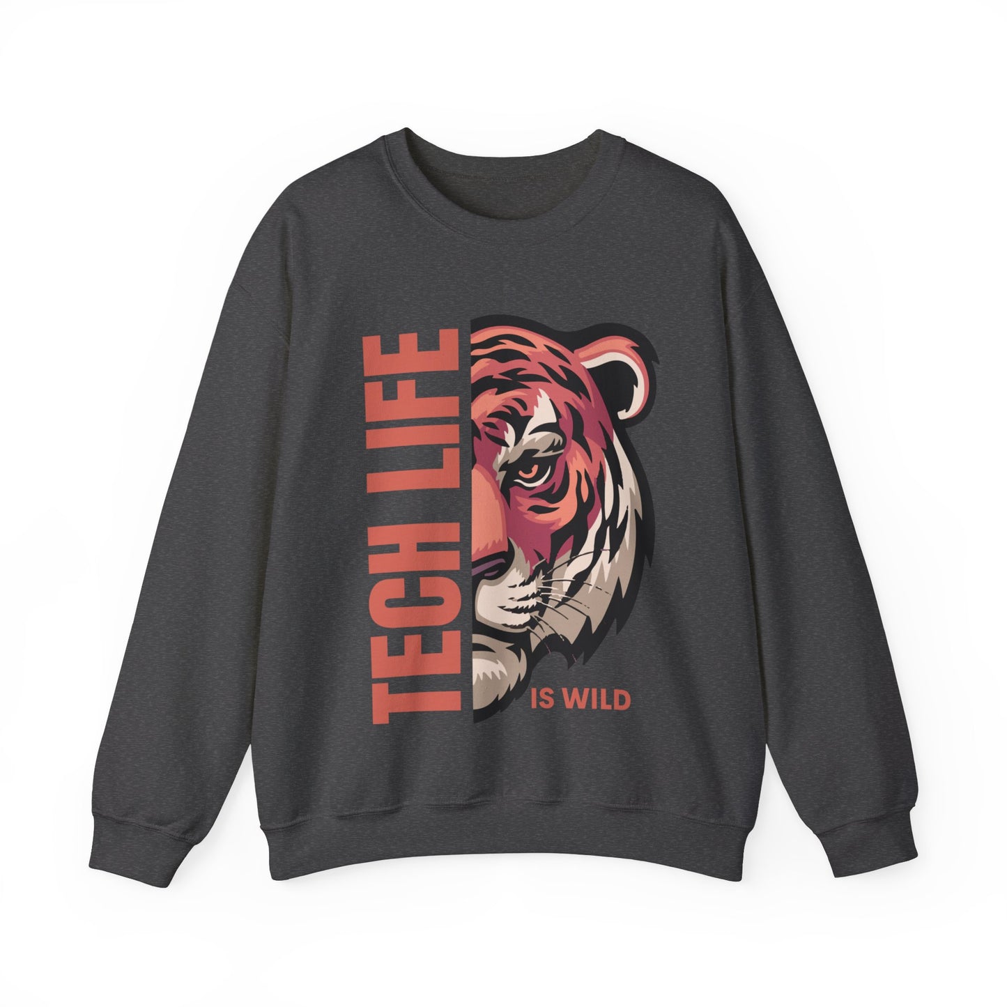 Tech Life is Wild Crewneck Sweatshirt