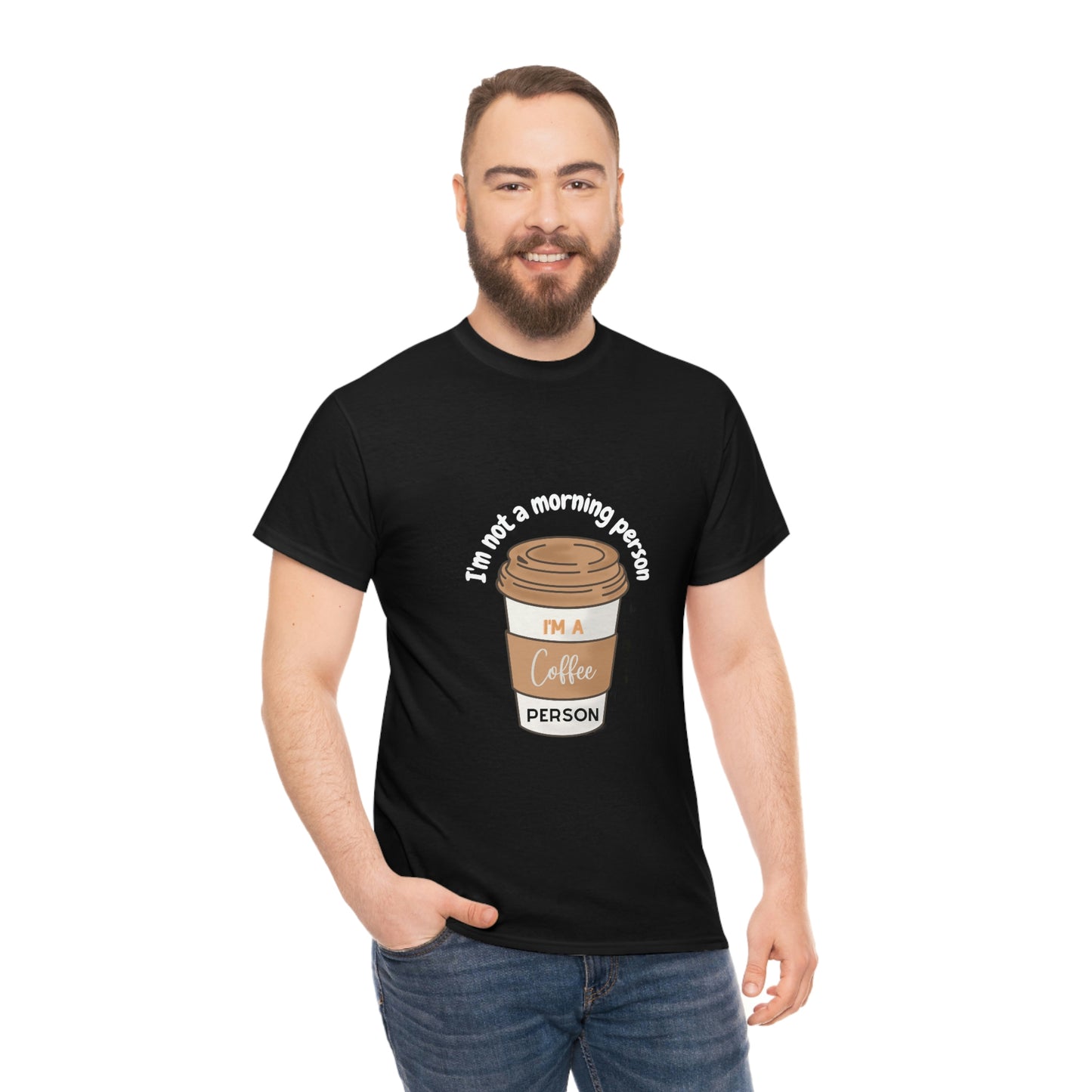 "Coffee Black" Unisex Heavy Cotton Tee