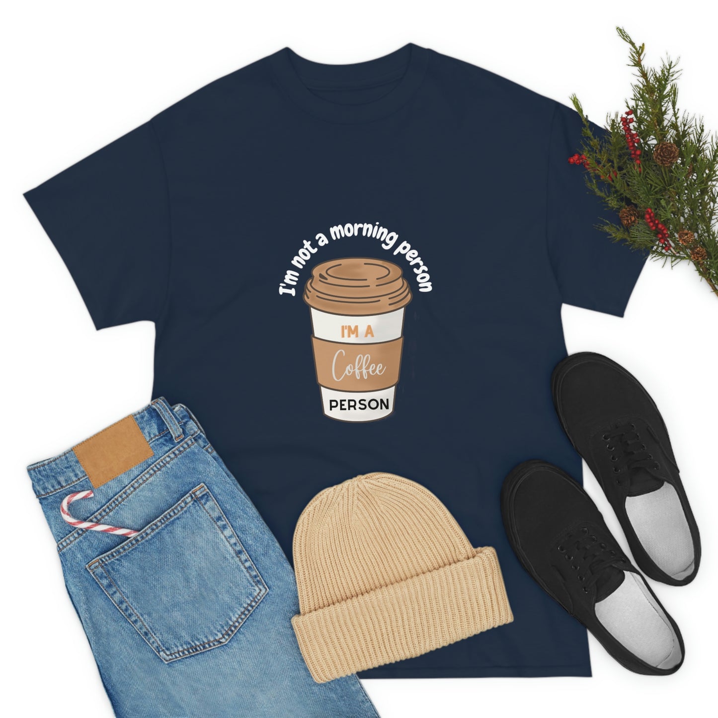 "Coffee Black" Unisex Heavy Cotton Tee