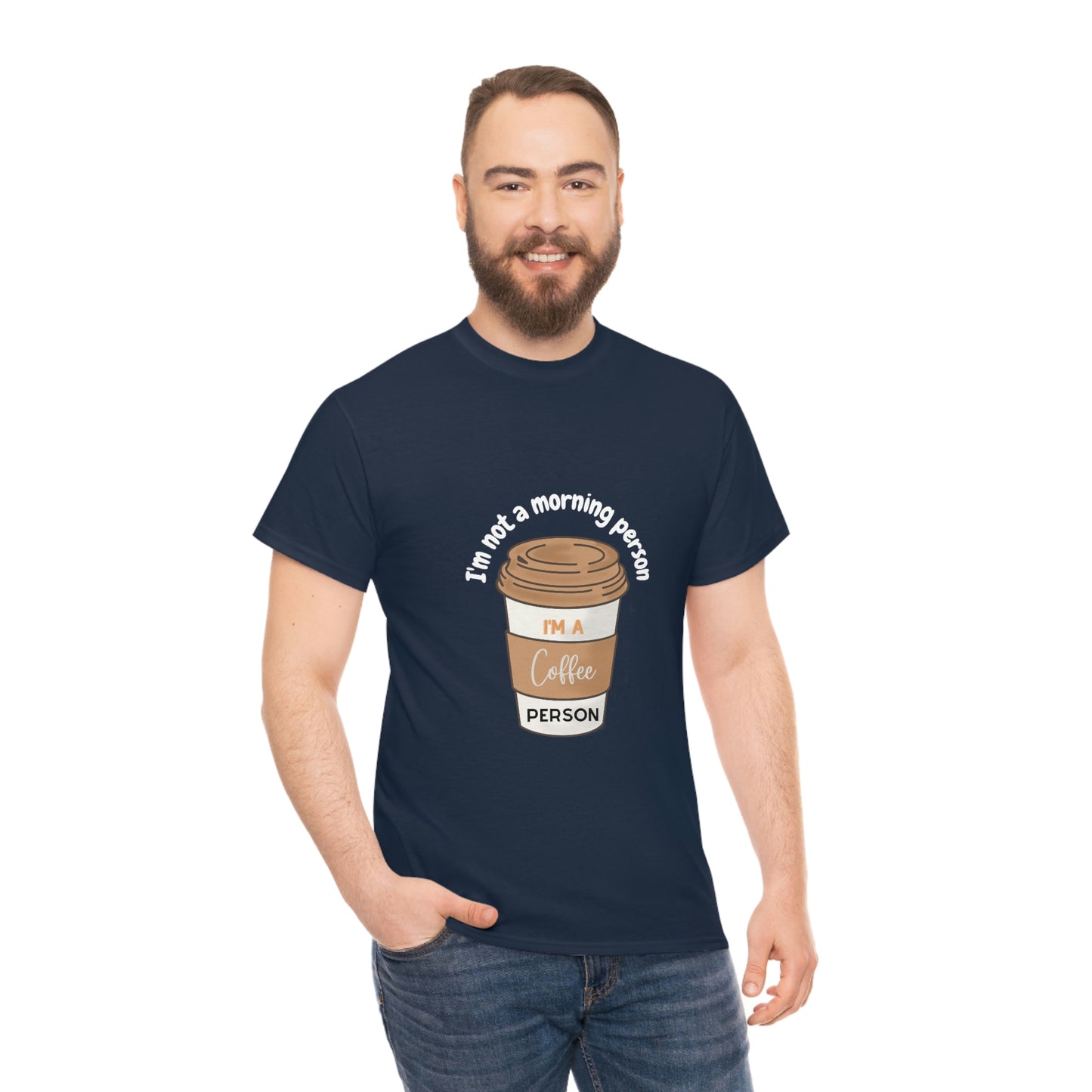 "Coffee Black" Unisex Heavy Cotton Tee