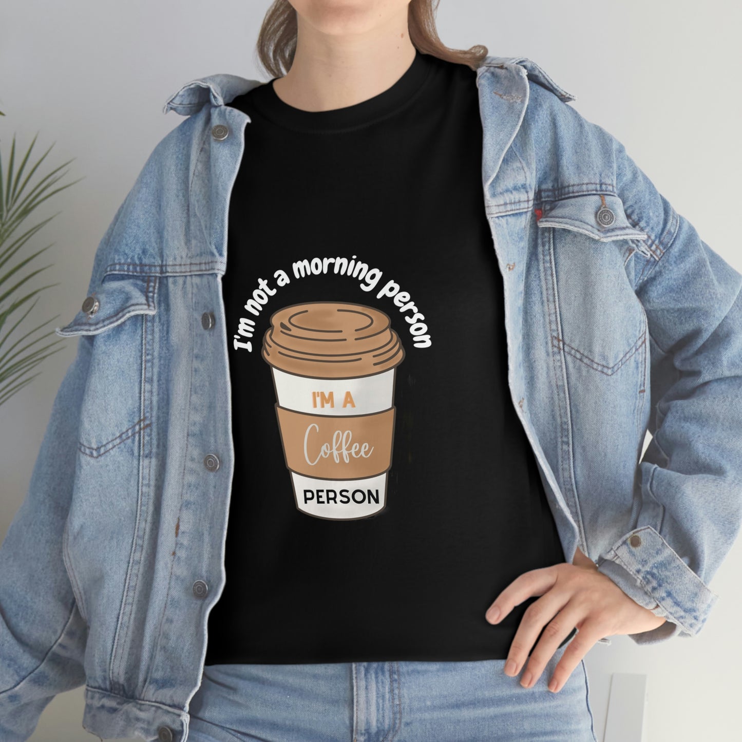 "Coffee Black" Unisex Heavy Cotton Tee