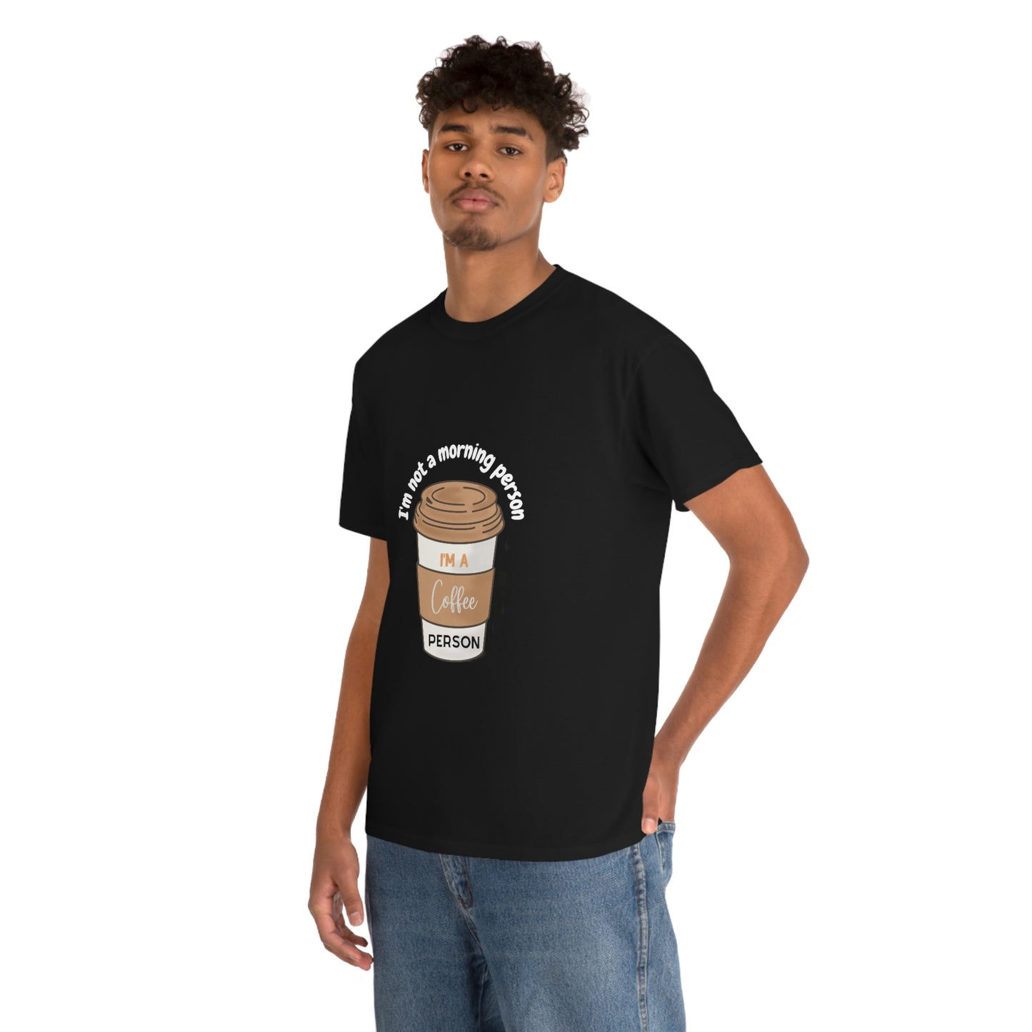 "Coffee Black" Unisex Heavy Cotton Tee