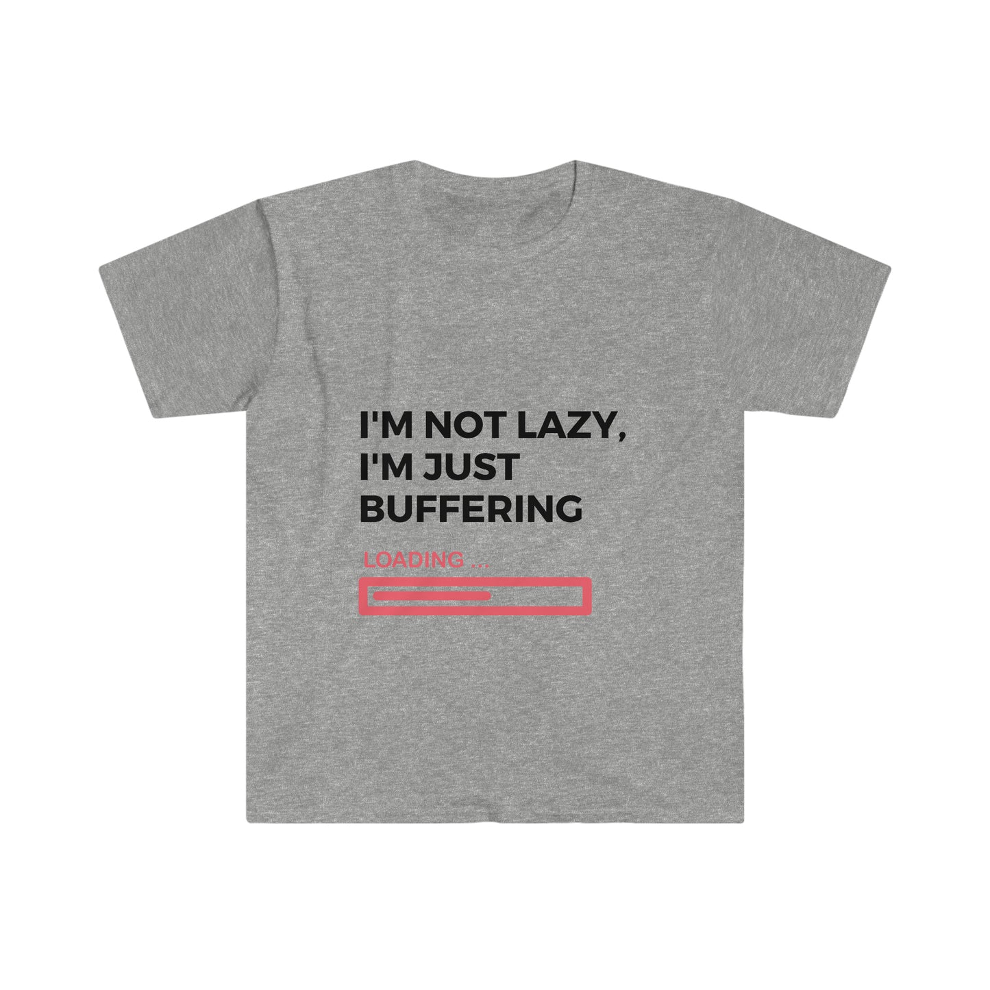 "Not Lazy" Unisex Softstyle T-Shirt