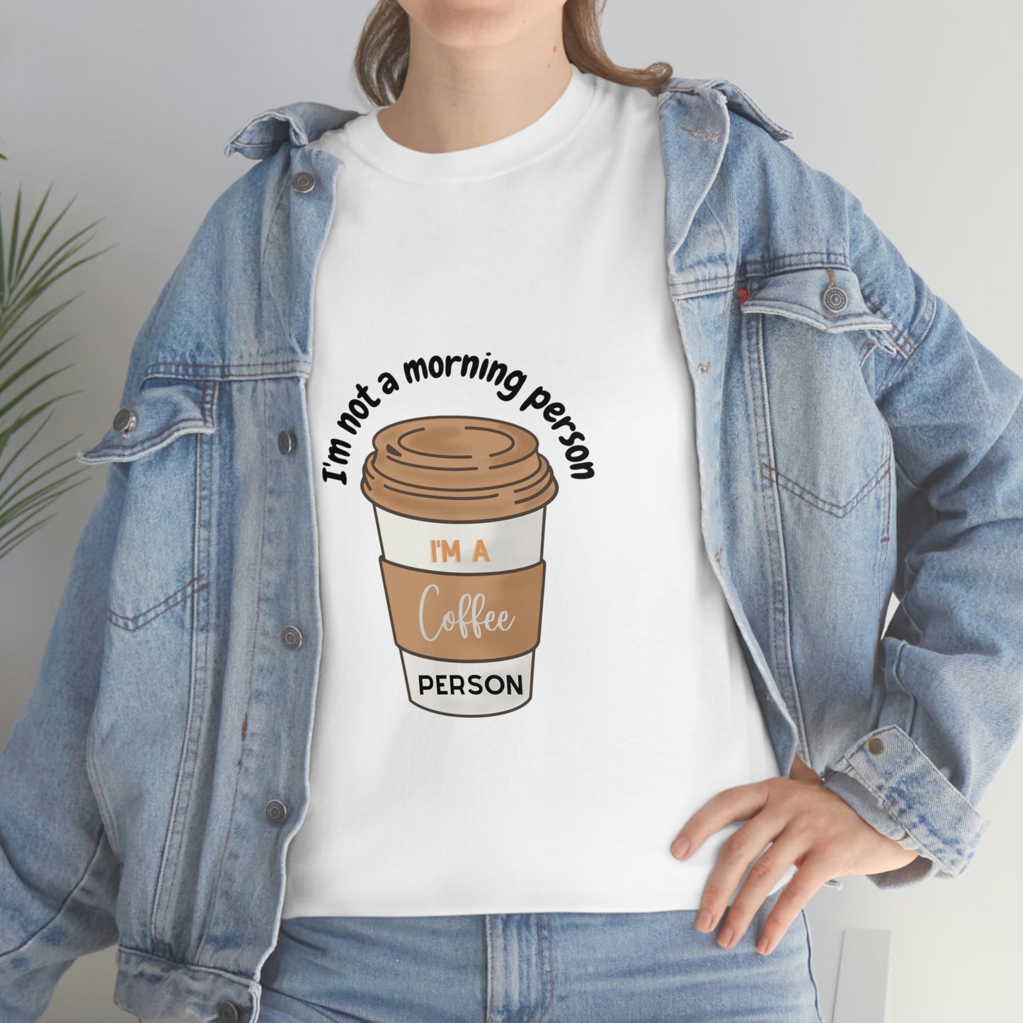 "Coffee Person" Unisex Heavy Cotton Tee