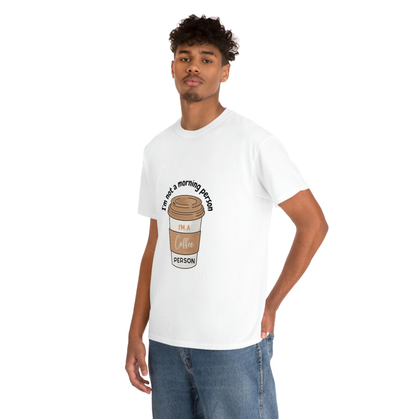 "Coffee Person" Unisex Heavy Cotton Tee