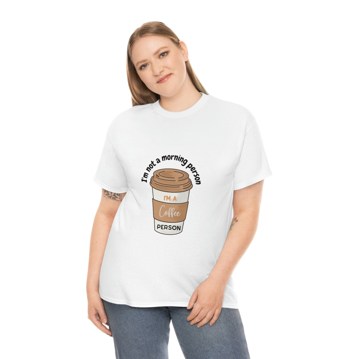 "Coffee Person" Unisex Heavy Cotton Tee