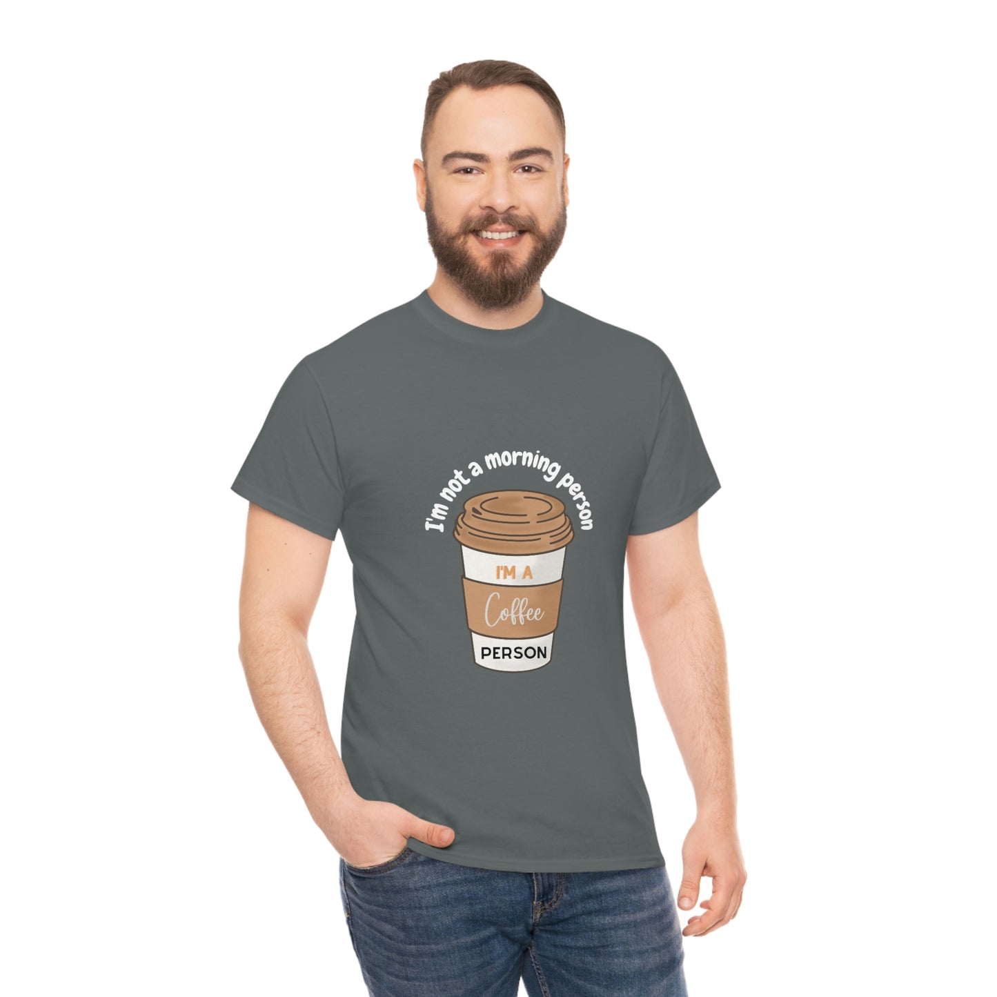 "Coffee Black" Unisex Heavy Cotton Tee