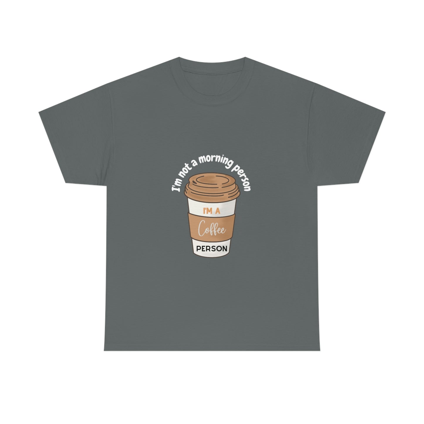 "Coffee Black" Unisex Heavy Cotton Tee